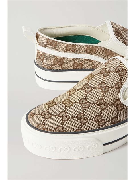 gucci tennis 1977 canvas sneakers.